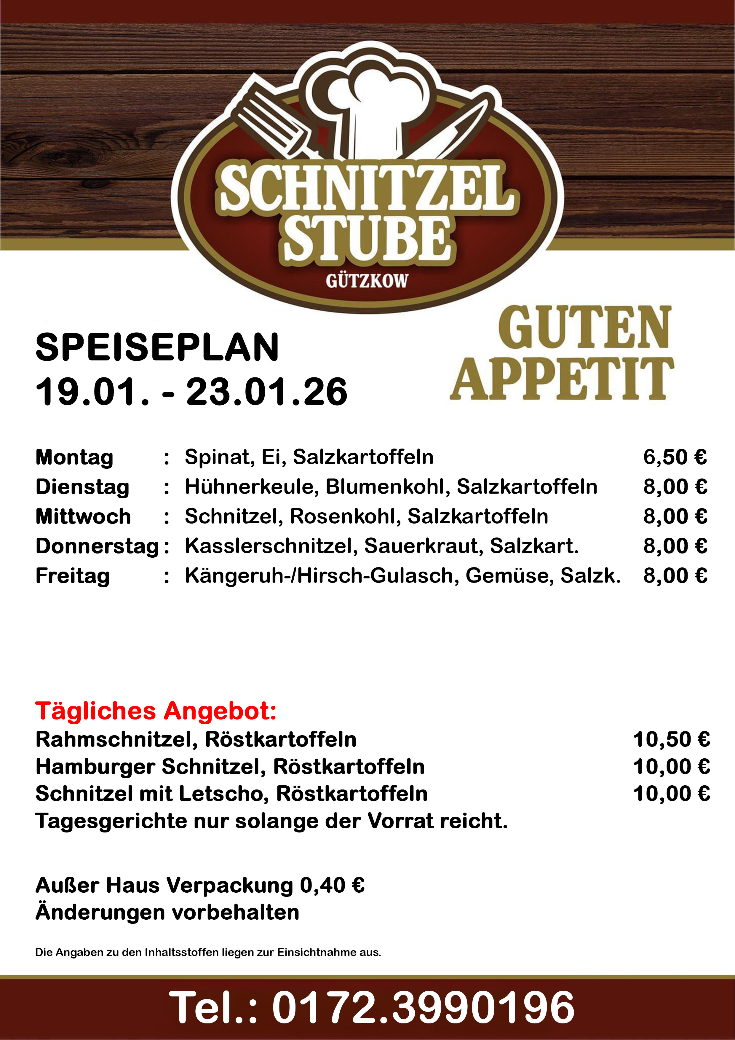 Speiseplan KW04 19.01